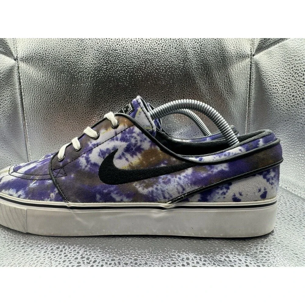 RARE Sz 10‎ - Nike SB Zoom Stefan Janoski PR QS Purple Tie Dye 678472-104